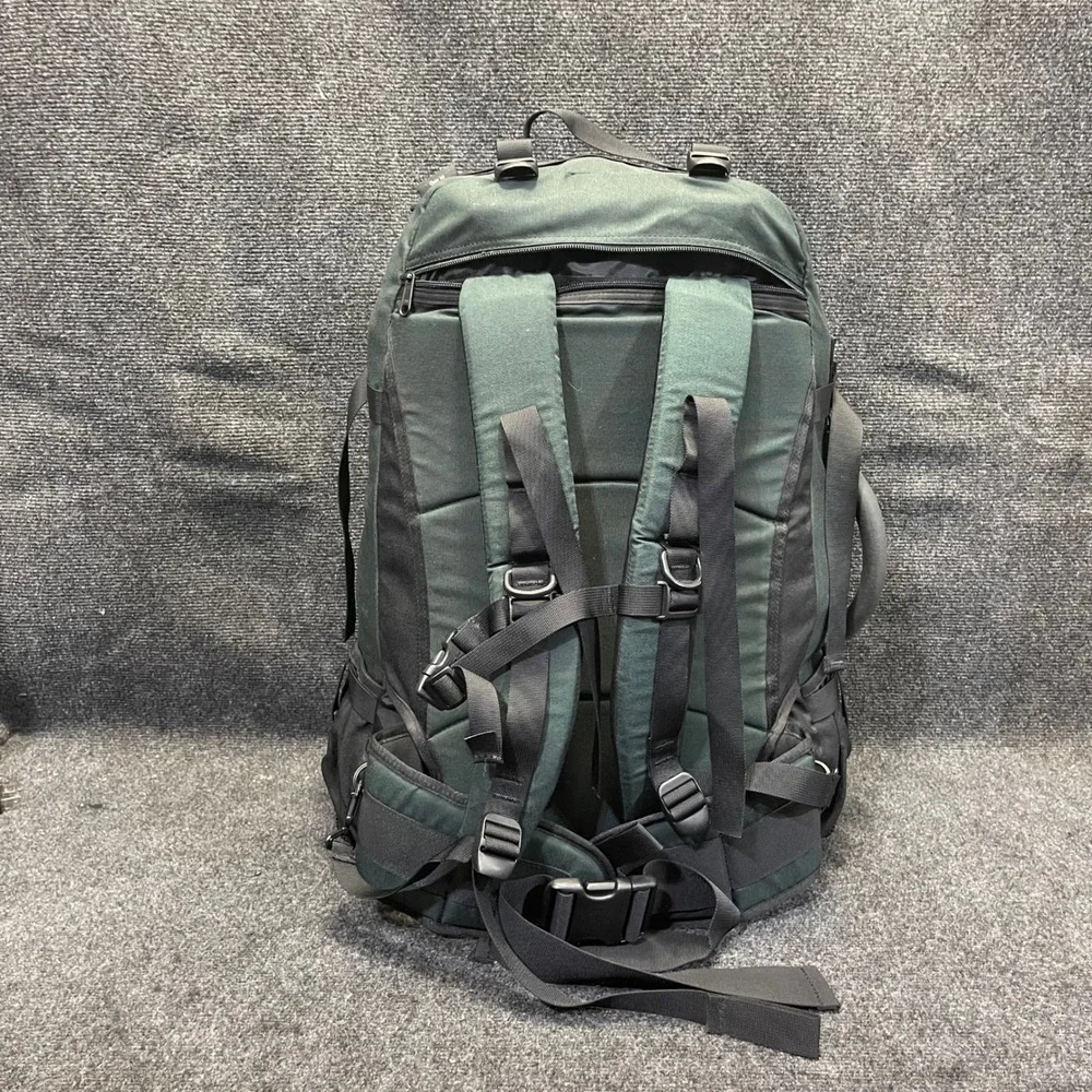 Eagle Creek Travel Gear‎ Vintage Large Green Cordura convertible Travel Backpack